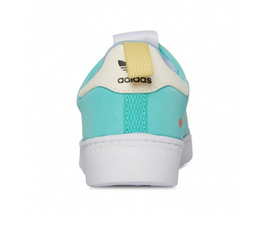 Kids Adidas Superstar X Create Your Own Future Cyan