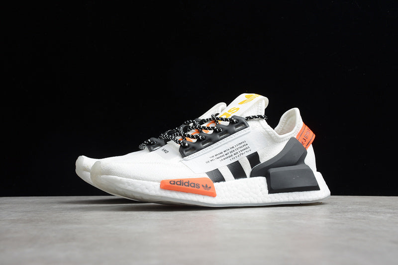 Adidas NMD Cloud White/Core Black-Orange