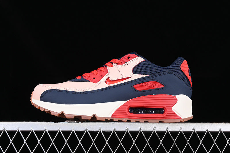 Air Max 90 PRM Blue White/Pink-Red