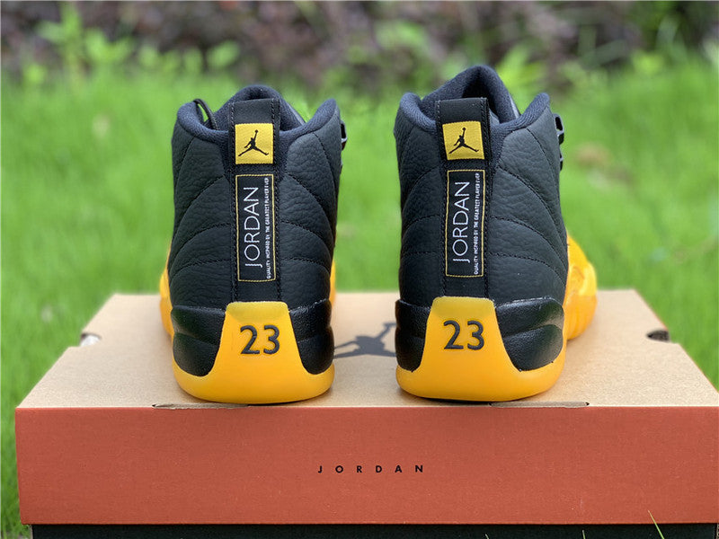 Air Jordan Retro 12 Black/University Yellow