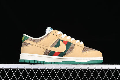 Sb Dunk X Gucci Brown/Green-Red