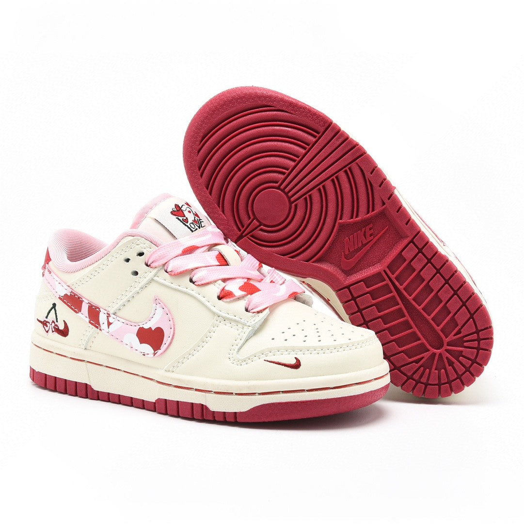 Kids Nike Dunk Low San Valentine's Day