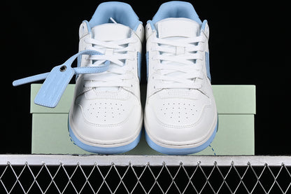 Off-White Out Of Office OOO Low Tops White Light Blue 2023