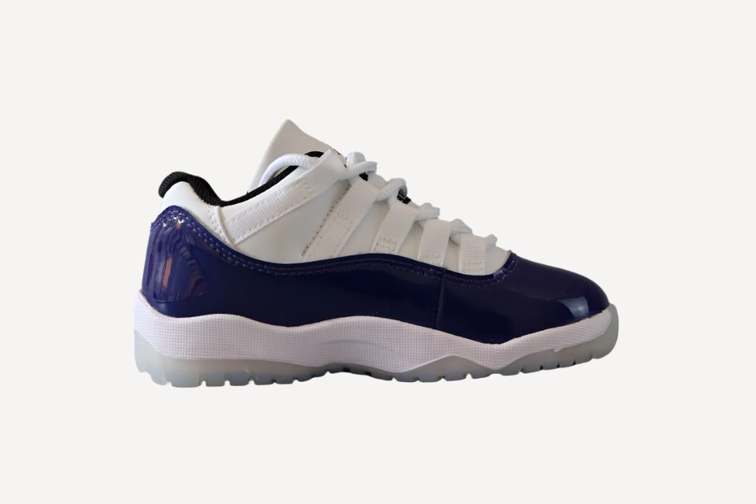 Kids Air Jordan Retro 11 Low 'White Concord' (PS)