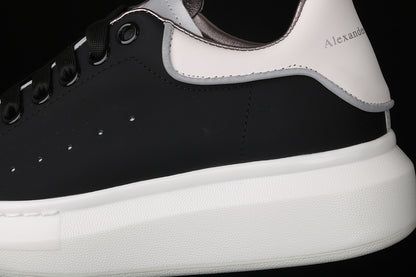 Alexander McQueen Oversized White-Black Border Grey