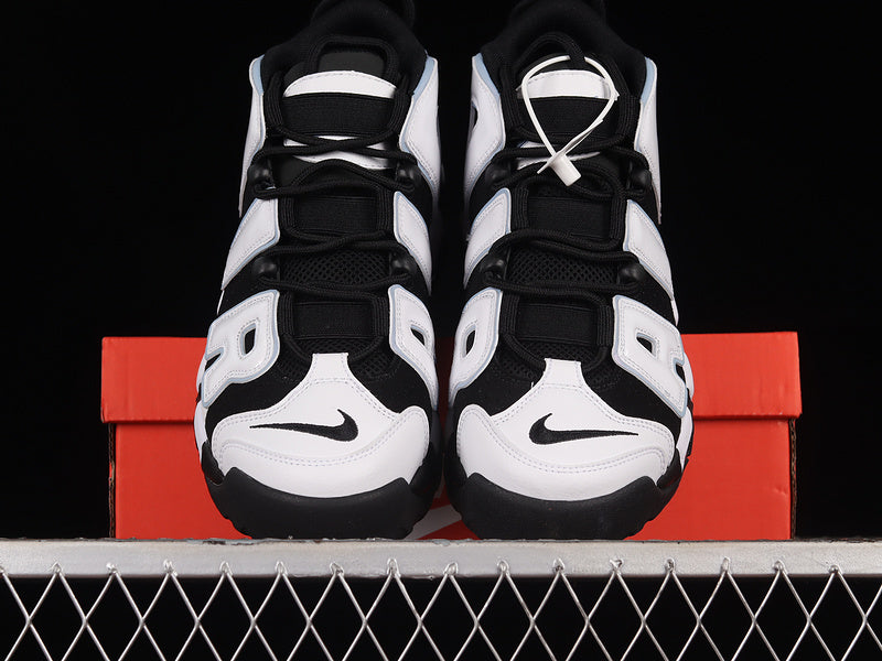 Air More Uptempo 96 QS Black/White-Cobalt Bliss