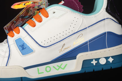 Louis Vuitton Trainer Neon Blue