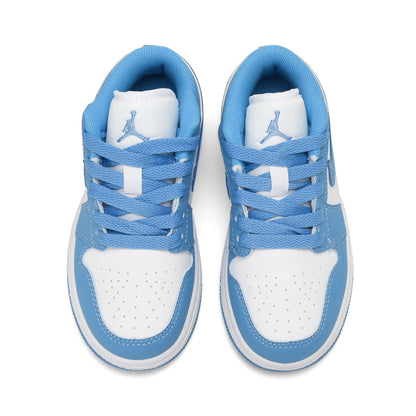 Kids Air Jordan 1 Low 'White Sky Blue'