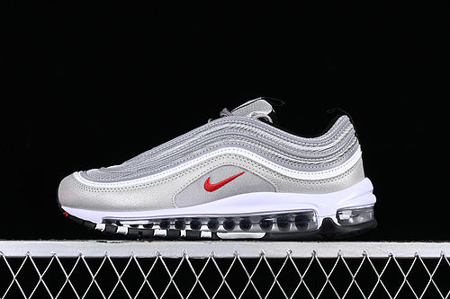 Air Max 97 OG QS Silver Bullet 2017 Metallic Silver/White-Varsity Red