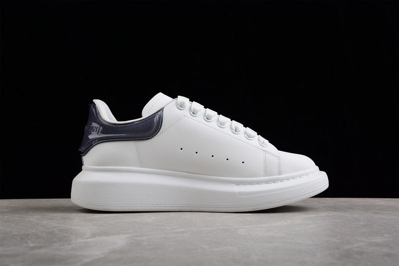 Alexander McQueen Oversized White-Gloss Grey