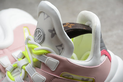 Louis Vuitton Archlight Trainer White Pink