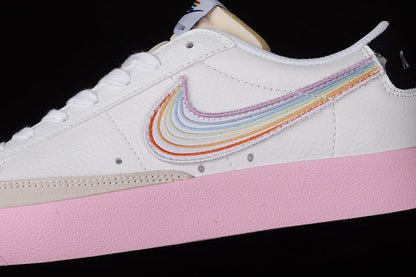 NK Blazer Low 77 Vintage BE TRUE White/Pink/Multi-Color