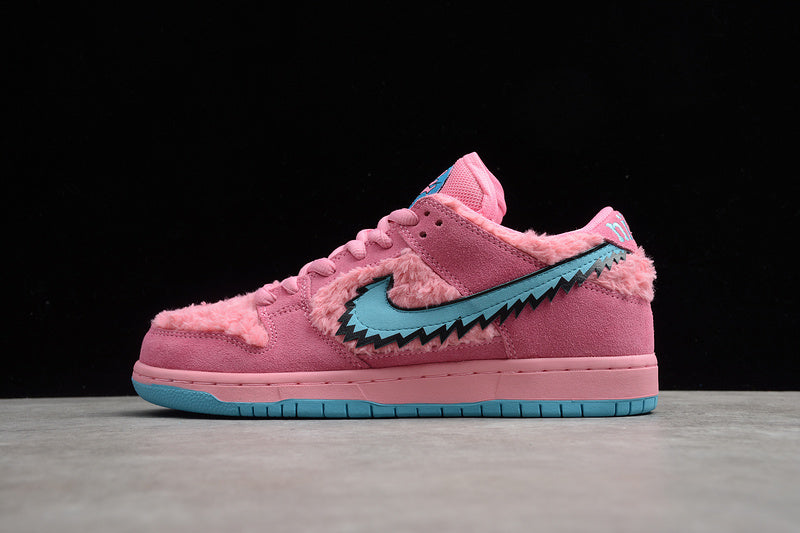 SB Dunk Low X Grateful Dead Low Pink Bear/Pink-Blue