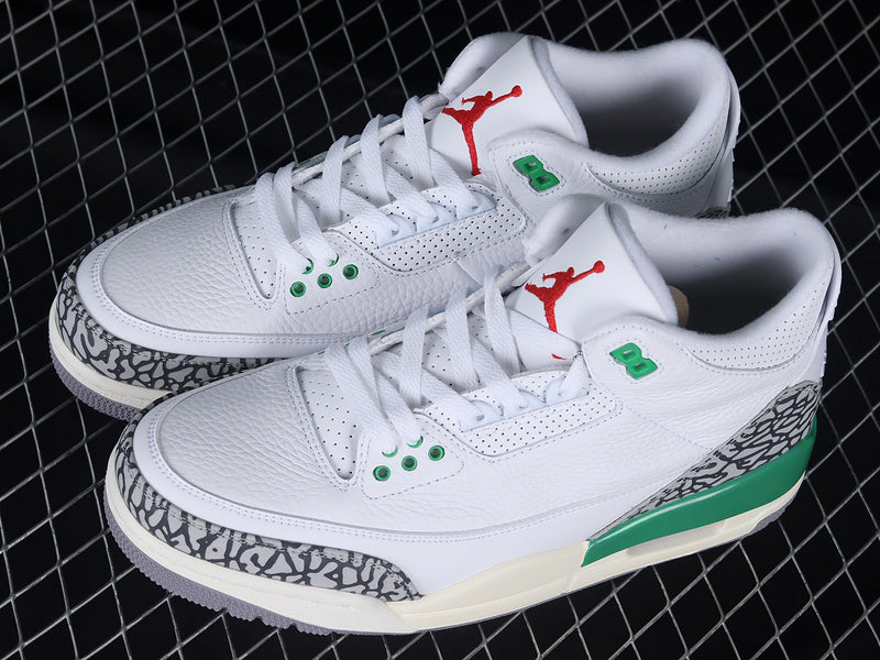 Air Jordan Retro 3 Lucky Green