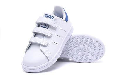 Kids Adidas Originals X Stan Smith Comfort White Blue