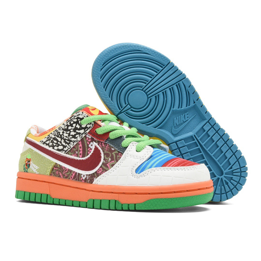 Kids Nike Dunk Low What The Paul