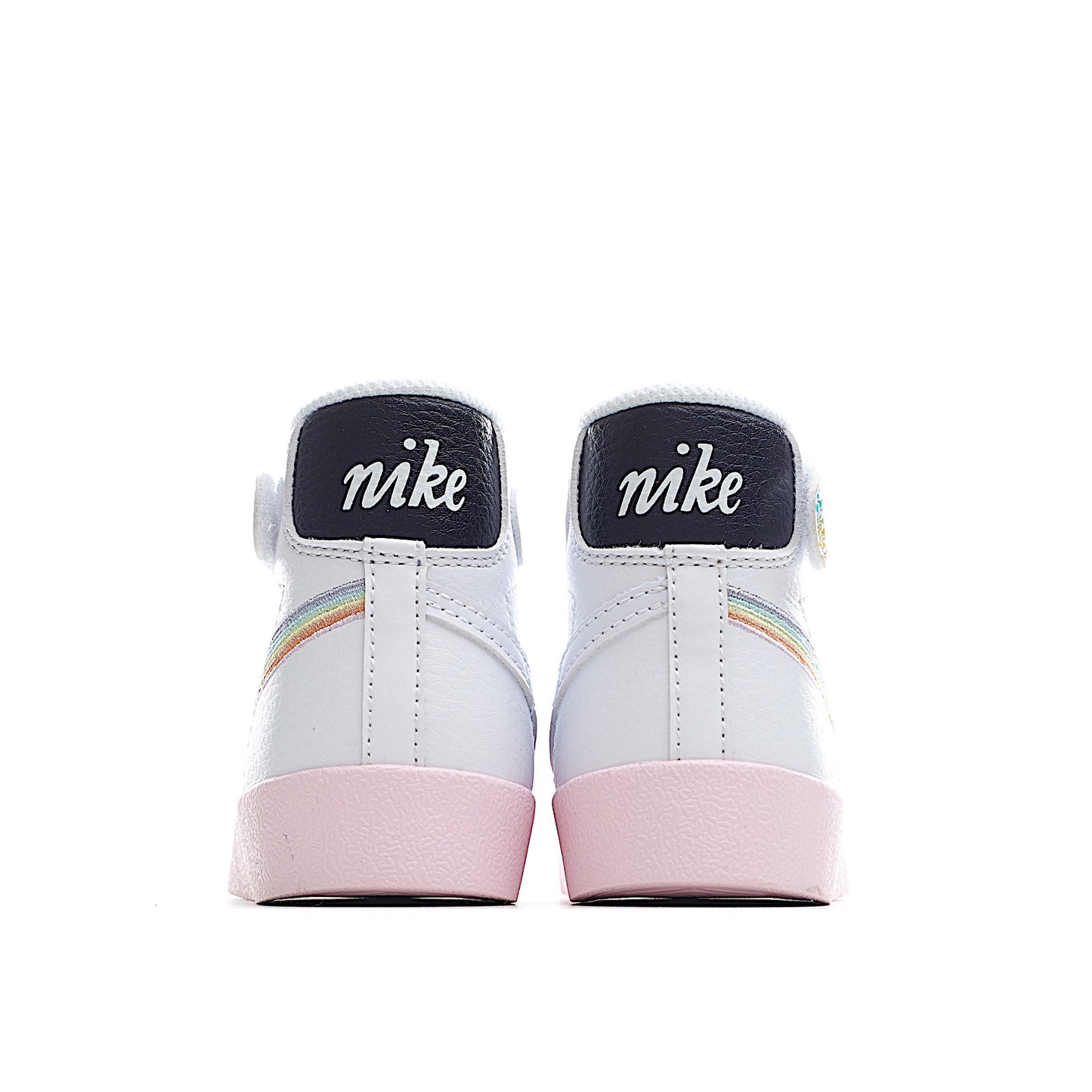 Kids Nike Blazer Mid White Rainbow