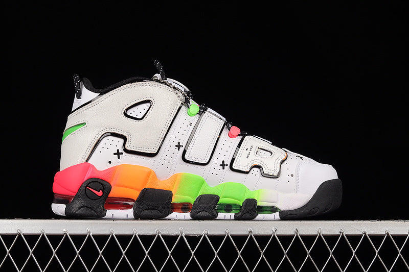 Air More Uptempo 96 Culture Of The Game White-Multi Color