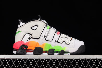 Air More Uptempo 96 Culture Of The Game White-Multi Color