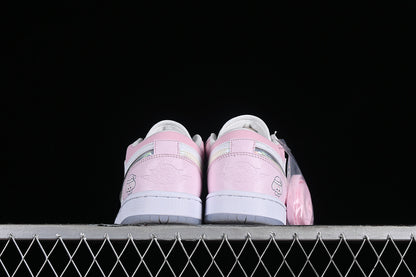 Air Jordan Retro 1 Low SE Summit White/Ice Blue/Pink