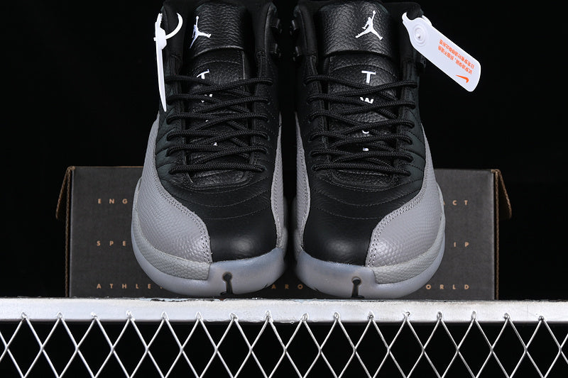 Air Jordan Retro 12 Black-Grey