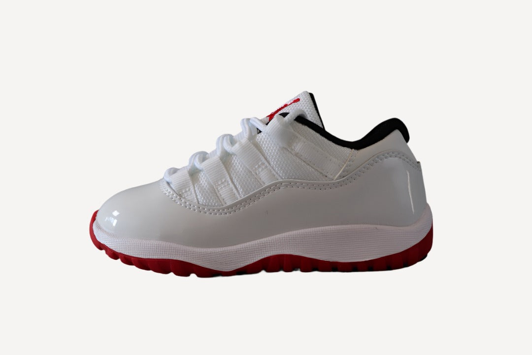 Kids Air Jordan Retro 11 Low ' White Red' (2012)