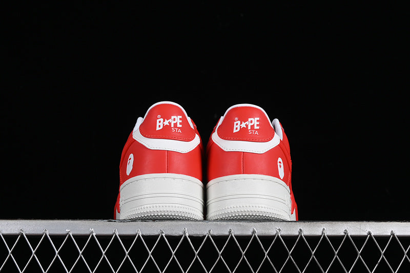 BAPE Bapesta Os Ladies 'White Red'