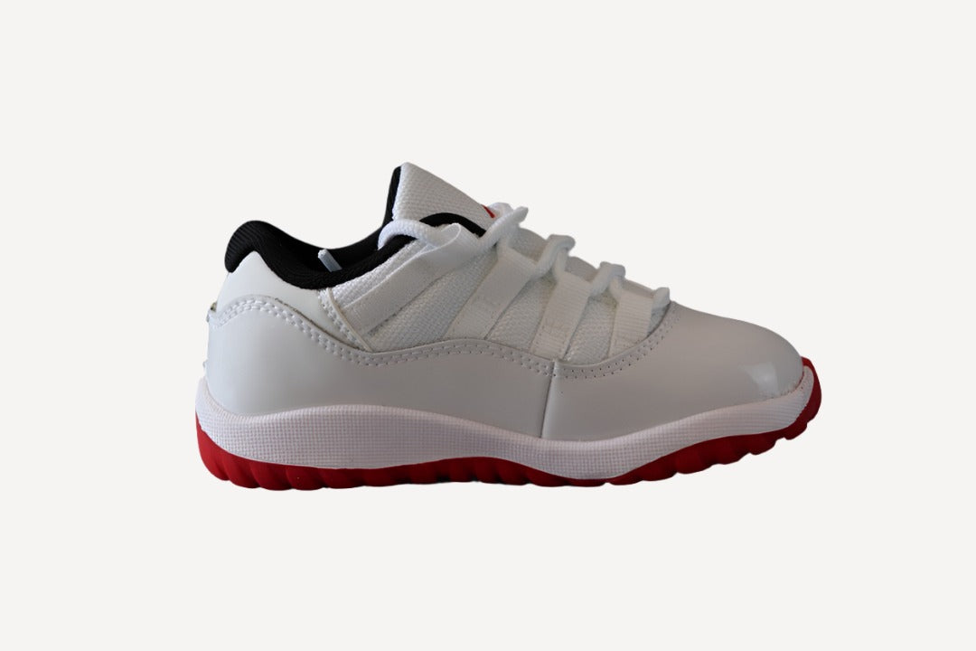 Kids Air Jordan Retro 11 Low ' White Red' (2012)