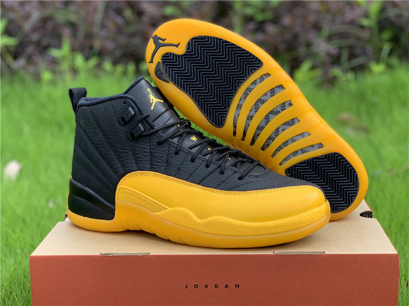 Air Jordan Retro 12 Black/University Yellow