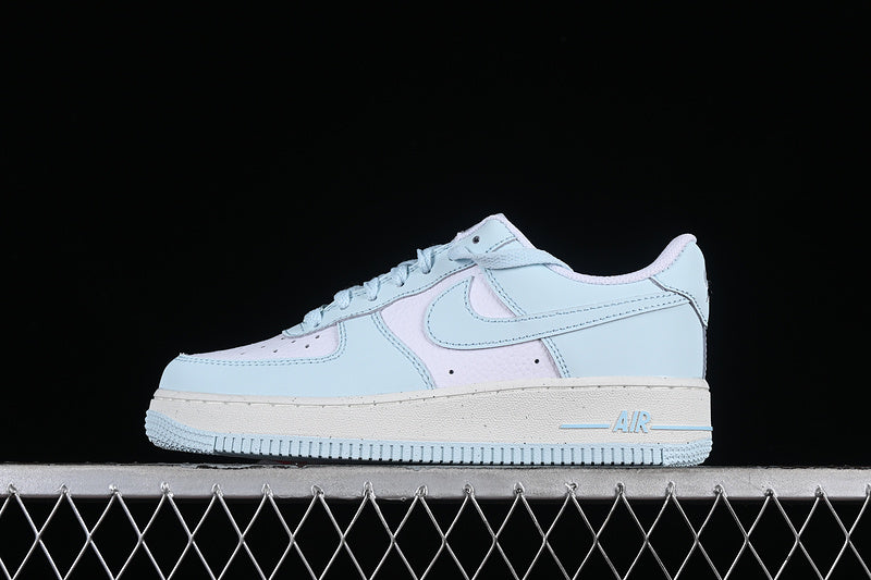 Air Force One Low White/Baby Blue