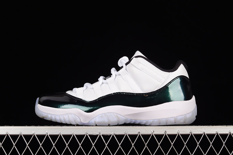 Air Jordan Retro 11 Low Emerald/Emerald Rise Black