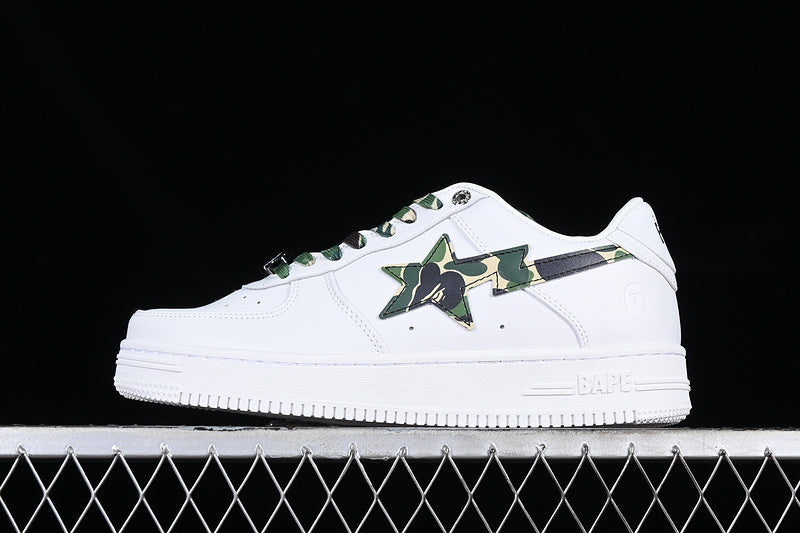 BAPE Bapesta 'White Camo'