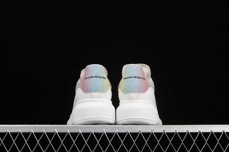 Alexander McQueen Oversized White-Rainbow