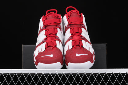 Air More Uptempo X Supreme Varsity Red-White