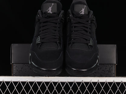 Air Jordan Retro 4 Black Cat 2020 Black-Light Graphite