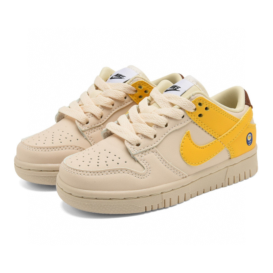 Kids Nike Dunk Low Banana Cream