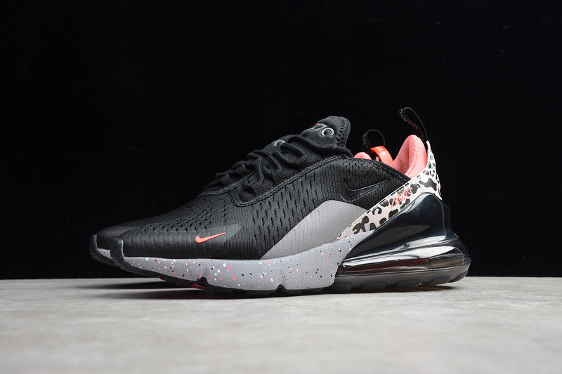 Air Max 270 Black/White/Grey-Leopard Print