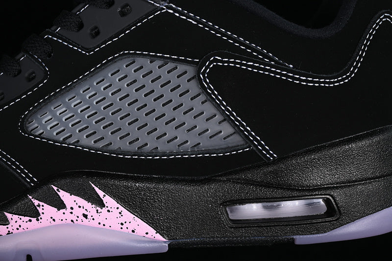 Air Jordan Retro 5 Low Dongdan Black/Purple-Grey