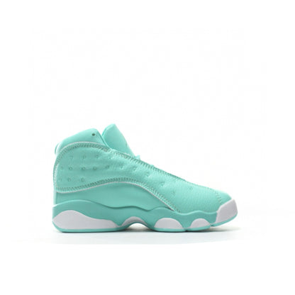 Kids Air Jordan Retro 13 'Wolf Grey Deadly Pink'