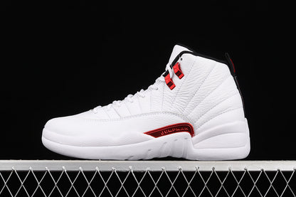 Air Jordan Retro 12 Twist White/University Red -Black