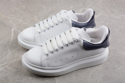 Alexander McQueen Oversized White-Gloss Grey