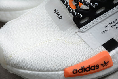 Adidas NMD Cloud White/Core Black-Orange