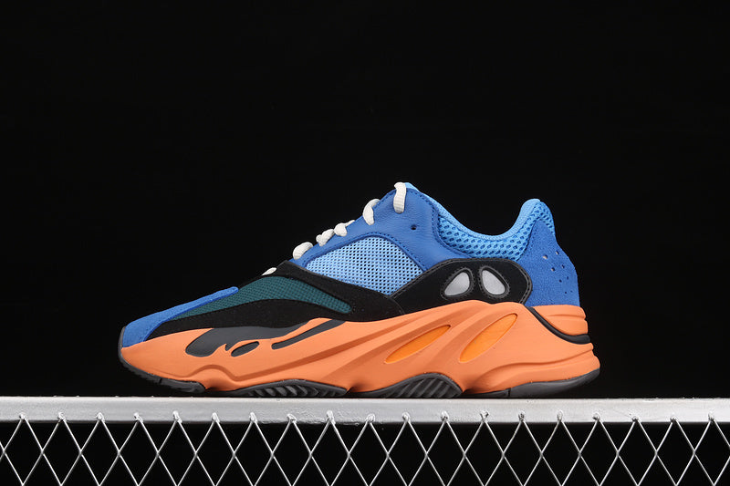 Adidas Yeezy Boost 700 Bright Blue/Core Black-Orange