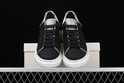 Alexander McQueen Oversized White-Black Border Grey