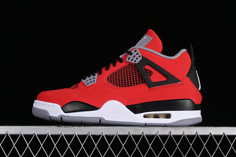 Air Jordan Retro 4 Toro Bravo Fire Red/White-Black