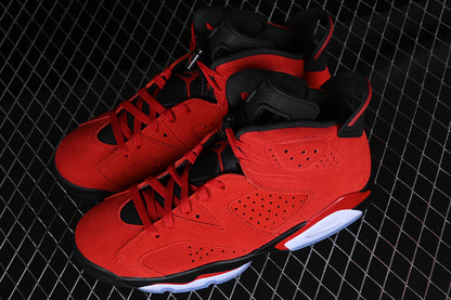 Air Jordan Retro 6 Toro Bravo Varsity Red-Black