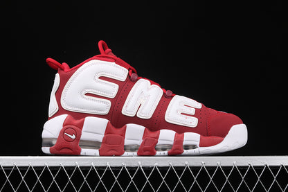 Air More Uptempo X Supreme Varsity Red-White