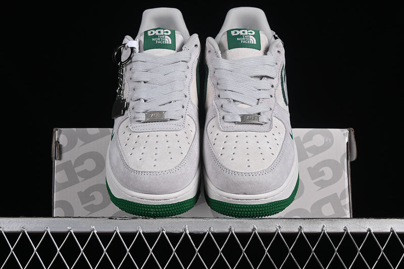 Air Force One Low X The Nort Face DCG White/Green-Grey