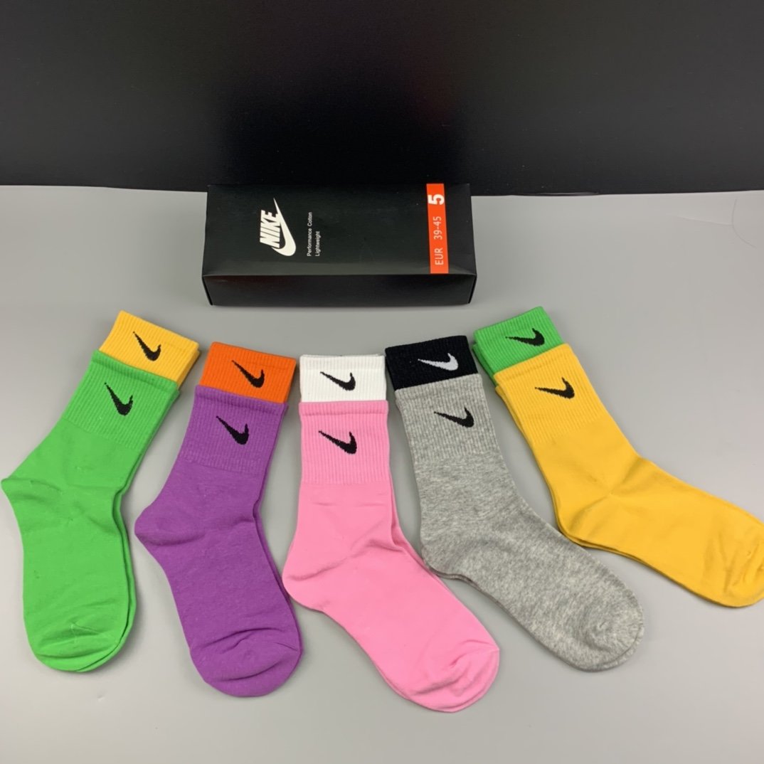 Nike Doble Socks 5 Pack