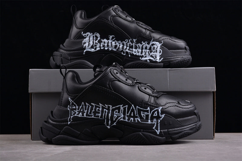 Balenciaga Triple S 'DIY Metal Artwork Black'